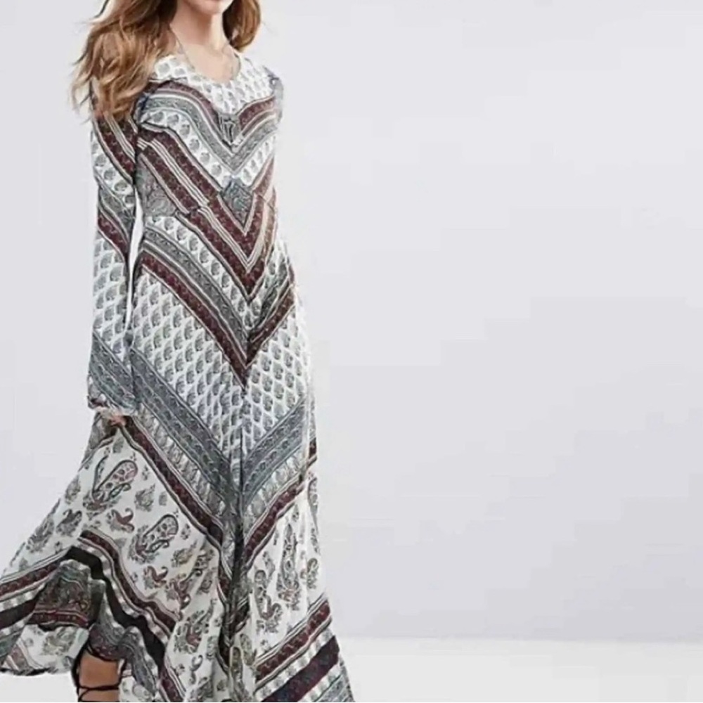 NWT RARE RAGA Caravan Maxi Dress - Picture 2 of 7